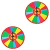 ibasenice 3 Pièces Loterie Plateau Tournant Mini Prix Puzzle Jouets Jouets pour Enfants Roue De Tombola Puzzle Jouet Prix Rou