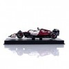 Bburago Formula 1 Alfa Romeo F1 Team Orlen C42 2022 avec Casque Zhou à léchelle 1:43 Voiture Miniature de Collection, 3806
