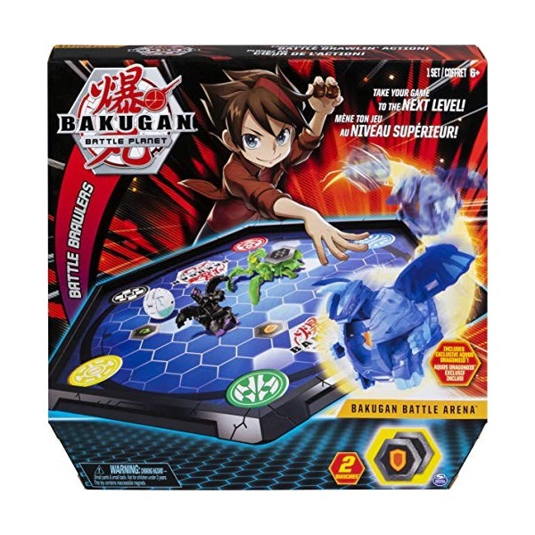 Bakugan Arena de combat, objets de collection de plateau de jeu, à partir de 6 ans, multicolore