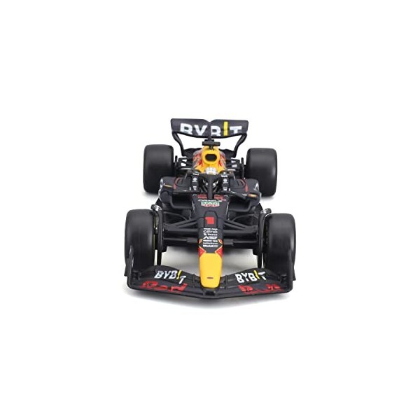 Bburago - 1/43 Racing - 2022 REDBULL Honda RB18 - avec caque Verstappen - Nouveaute FA 2022 - Voiture Miniature pour Enfant -