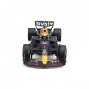 Bburago - 1/43 Racing - 2022 REDBULL Honda RB18 - avec caque Verstappen - Nouveaute FA 2022 - Voiture Miniature pour Enfant -