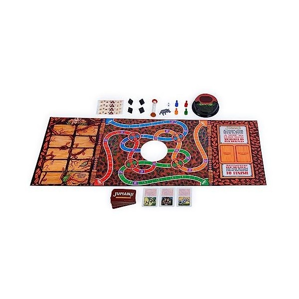 Jumanji The Game, The Classic Adventure Board Game for Kids and Families Aged 8 and Up