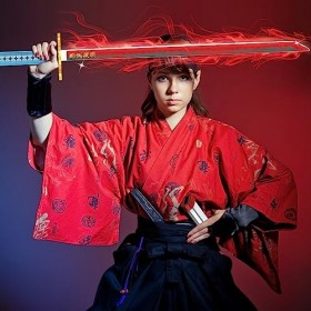 JMBricklayer Jeu de construction Anime Katana - Jouet de cosplay - Cadeau pour adultes et garçons à partir de 6 à 16 ans - Av
