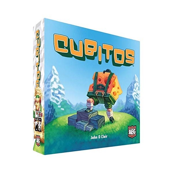 Alderac Entertainment Group , Cubitos, Board Game, Ages 10+, 2 to 4 Players, 30 to 60 Minutes Playing Time, Multicolor, 29.72