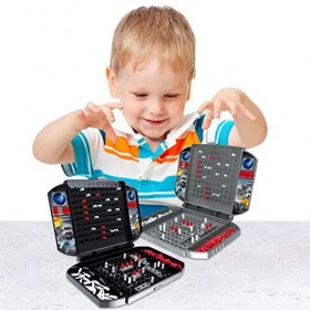 A/R 10 Pcs Jeu de stratégie de Bataille navale - Jeu de Plateau dentraînement cérébral Battle Ship,Jeu de stratégie pour Les