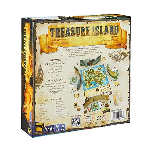 Matagot MTGISLE001 Treasure Island, Mixed Colours