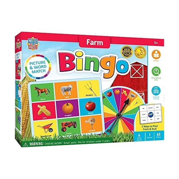 MasterPieces Educational - Farm Bingo