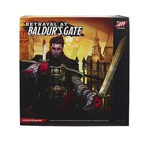 Avalon Hill Betrayal at Baldurs Gate - Jeu de société modulaire - Jeu de Traiteur caché - Jeu de Fantaisie pour Enfants de 1