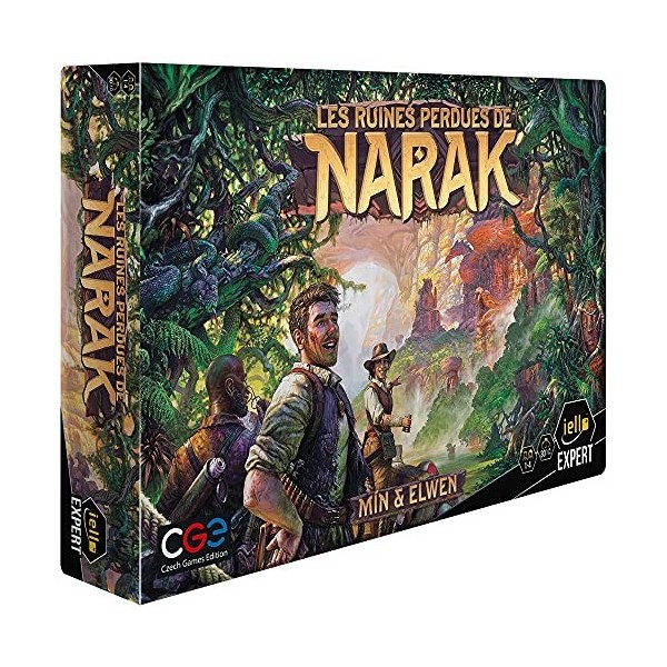 IELLO - 51864 - Jeu Expert - Les ruines perdues de Narak