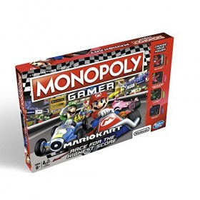 Monopoly E1870102&nbsp;Joueur Mario Kart, Multicolore - Version Anglaise