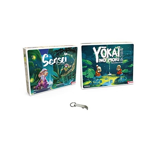 Lot 2 Jeux Yokai + Sensei + 1 Décapsuleur Blumie