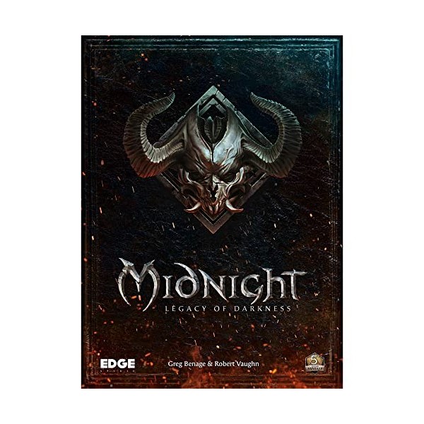 Edge, Midnight Legacy of Darkness, RPG, 12 Ans et Plus, 2 à 5 Joueurs