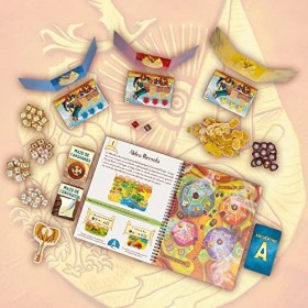 SD Games Almanac, Le Chemin du Dragon - Jeu de Table de Gestion des Ressources, Plus de 12 Ans, 2 à 4 Joueurs