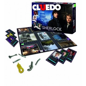 Winning Moves Cluedo Sherlock Edition – Jeu de société Holmes Detective Jeu Allemand