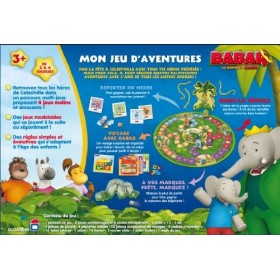 Dujardin - 45728 - Jeu de Société - Premier Jeu Aventures - Babar