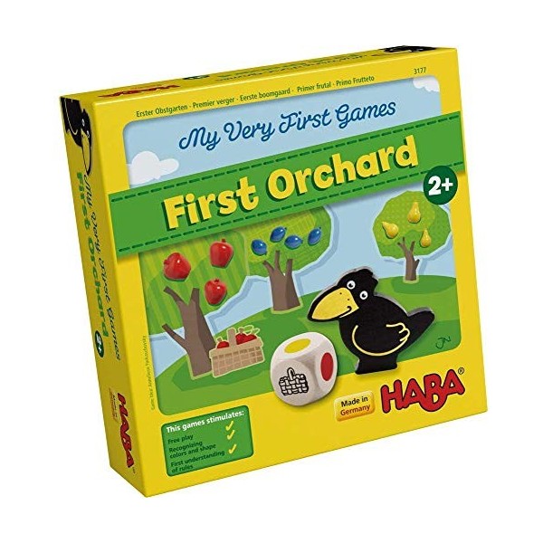 HABA My Very First Games - First Orchard Cooperative Game Celebrating 30 Years Made in Germany by HABA