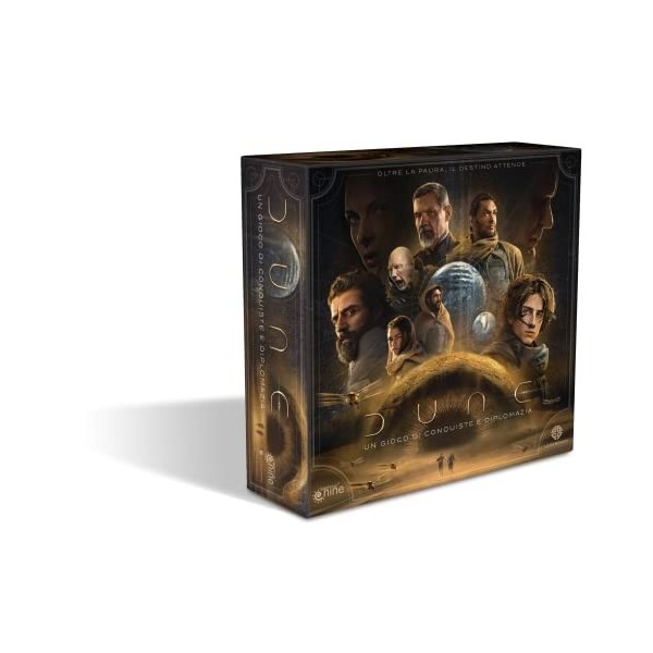 Asmodee - Dune: Un Jeu de Conquêtes et Diplomatie, Jeu de Table de Guerre et Tactique, 2-4 Joueurs, 14+ Années, Edition en It