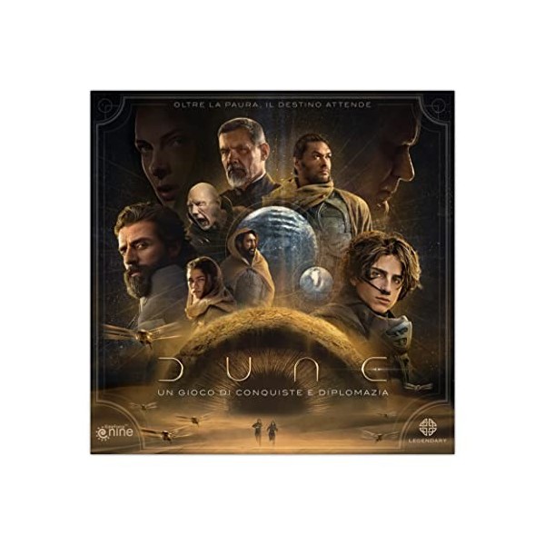 Asmodee - Dune: Un Jeu de Conquêtes et Diplomatie, Jeu de Table de Guerre et Tactique, 2-4 Joueurs, 14+ Années, Edition en It