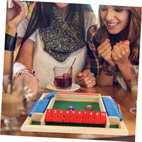 MAGICLULU 5 Ensembles Jeu De Plateau Petits Jouets De Jeu De Société Jouet De Jeu De Dés Jeu Dadresse en Maths Jouets De Jeu