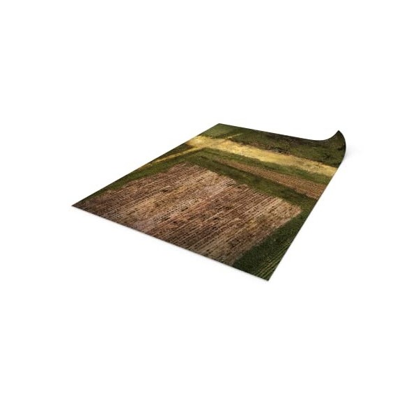 PLAYMATS- Saga Bataille, Jeu, Tapis en Caoutchouc, B013-R-saga, Fields of War, 48" x 36" / 122 cm x 91,5 cm