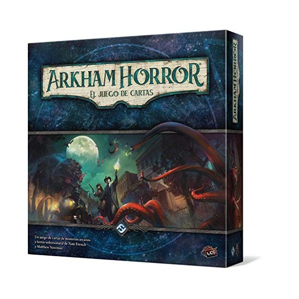 Fantasy Flight Games Horror Arkham Jeu de Cartes de mystères arcanes et dhorreur surnaturelle, EDGAHC01, Nouveau
