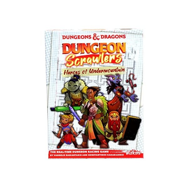 Rubies D&D Dungeon Scrawlers: Heroes of Undermountain Jeu de Plateau *Anglais*