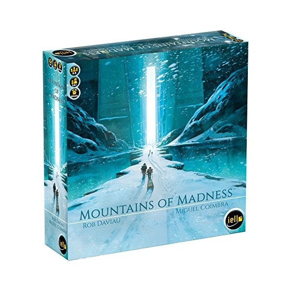 IELLO IEL51374 Mountains of Madness Board Game, Multicolour