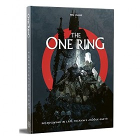 The One Ring RPG Core Rules 2ème édition Fantasy RPG, Hardback, Full Color 