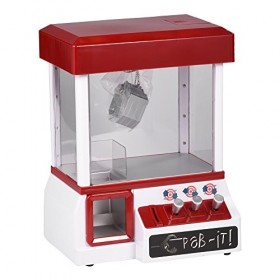 LIULDASHUN Mini Machine à Griffes pour Enfants, Mini Machine à Poupées, Jouets Musicaux électroniques en Peluche, Jeu De Capt