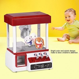LIULDASHUN Mini Machine à Griffes pour Enfants, Mini Machine à Poupées, Jouets Musicaux électroniques en Peluche, Jeu De Capt