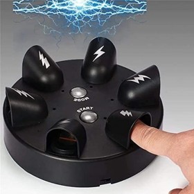 Polygraphie de choc électrique - Jeu de choc pour les doigts - Roulette choquante - Consoles danalyse de la vérité ou du jeu