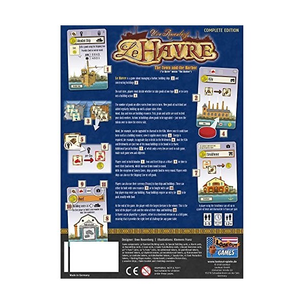 Mayfair Games Europe GmbH-Le Havre Jeu de société, MFG03518