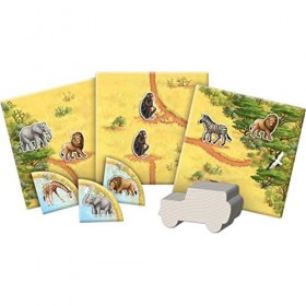 Z-Man Games | Jeu de société Carcassonne Safari | À partir de 8 Ans | 2 à 5 Joueurs