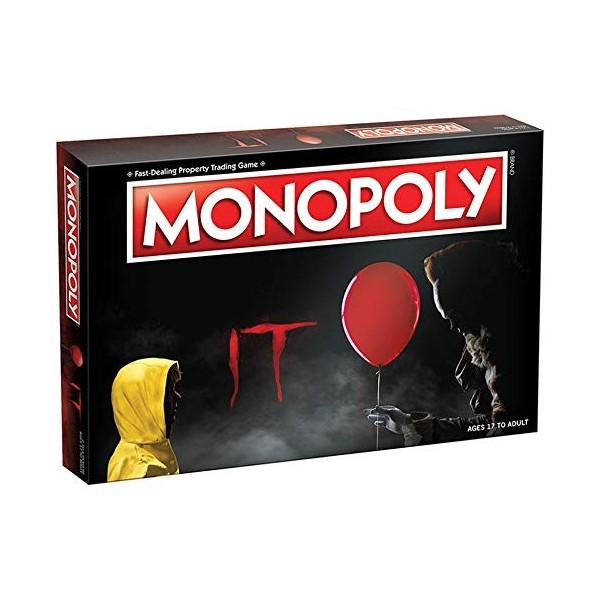 Stephen Kings IT 2017 Movie Monopoly Collectors Edition Board Game