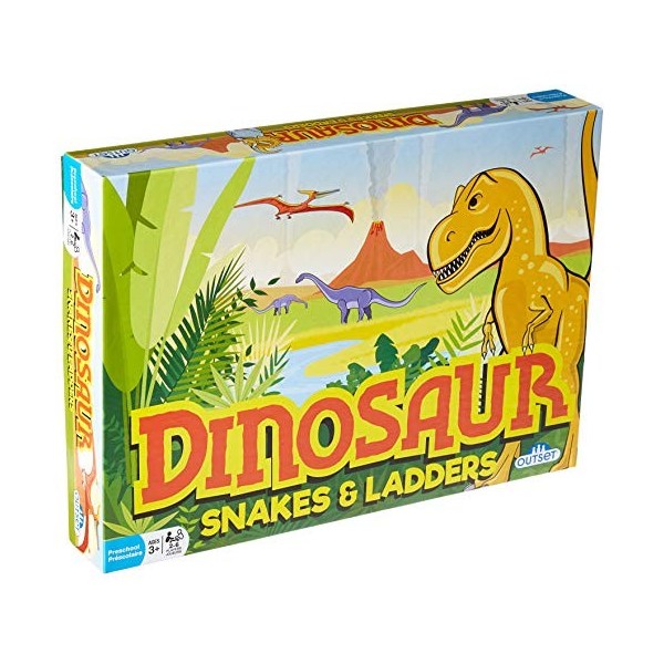 Dinosaur Snakes & Ladders Jeu