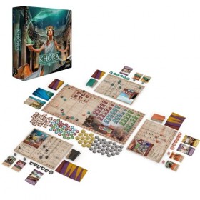 IELLO- Jeu de stratégie, Khora Strategiespiel Von, Nouveauté