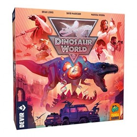 Devir - Jeu de table BGDIWOSP Dinosaur World, 2-4 joueurs