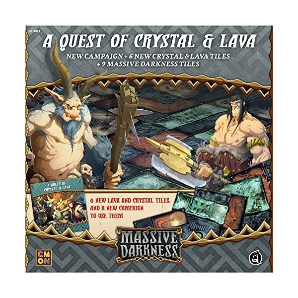 Massive Darkness: A Quest of Crystal and Lava