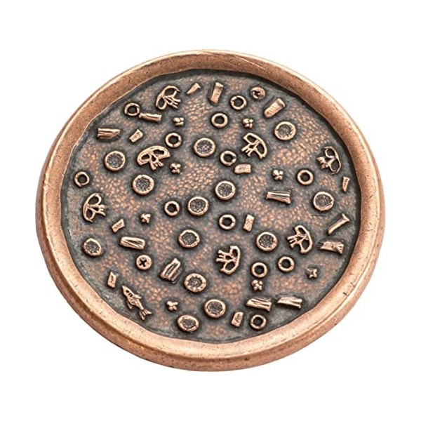 Supreme Pizza Coin en cuivre avec petite boîte à pizza