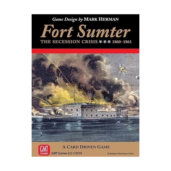 GMT Games GMT1808 Fort Sumter The Secession Crisis 1860 1861, Multicolore