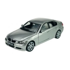 Welly BMW Série 3 3 Er 330i 330 i 2006 Argent E90 E 90 Berline 1/24 Modèle de voiture La Cast Neuf dans la boîte