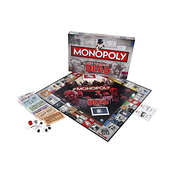 The Walking Dead Monopoly Jeu de Société Standard