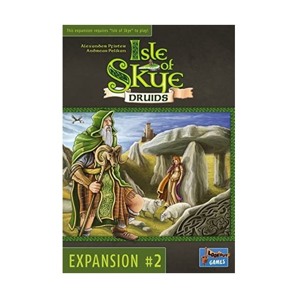 Lookout Spiele LK0104 Isle of Skye: Druids Expansion, Mixed Colours