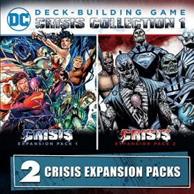 Cryptozoic Entertainment | Jeu de Construction DC : Crisis Collection 1 | Jeu de Cartes | À partir de 15 Ans | 1 à 5 Joueurs 