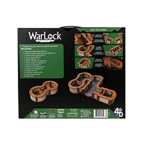 Warlock Tiles: Expansion Pack - 1 in. Town & Village Angles & Curves