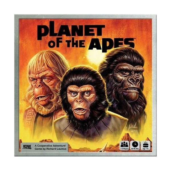 IDW Games- Jeu de société « Planet of The Apes », IDW01279