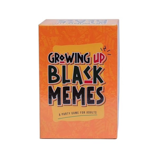 Growing Up : Black Memes – Un jeu de fête pour adultes, obtenez les meilleures légendes, soirée de jeu hilarante, à partir de