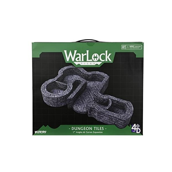 Warlock Tiles: Expansion Pack - 1 in. Dungeon Angles & Curves