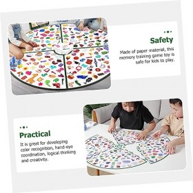 ibasenice 2 Ensembles De Jeu De Cerveau Jouets De Bureau Jouet De Puzzle Jouets Éducatifs pour Enfants Jouet pour Enfants Jou