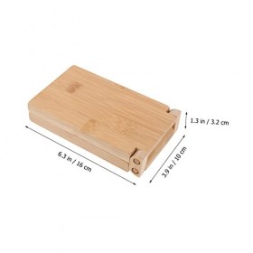 HOMSFOU 6 Pièces Jeux De Table DÉchecs en Bois Mancala pour Enfants Jeu De Dames Chinois Jeu De Voyage Cerveau Adukt pour En
